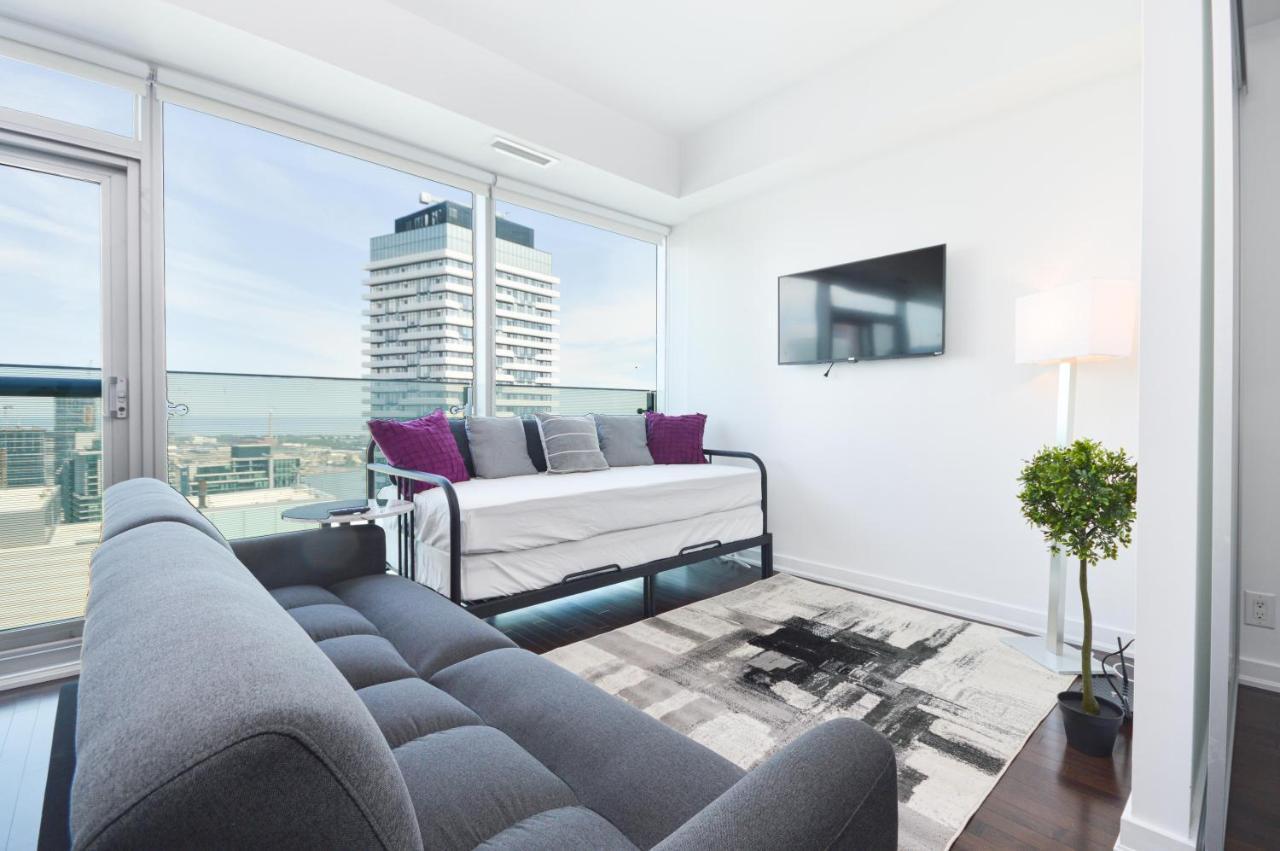Downtown Toronto Condo Mins From Scotiabank Arena, Tiff, Cn Tower, Union, Mtcc Eksteriør billede